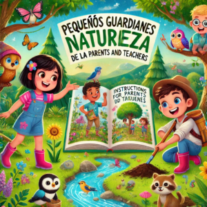 Pequeños Guardianes de la Naturaleza:Educación Ambiental para niños de 6 a 11 años, incluye instrucciones para padres y profesores